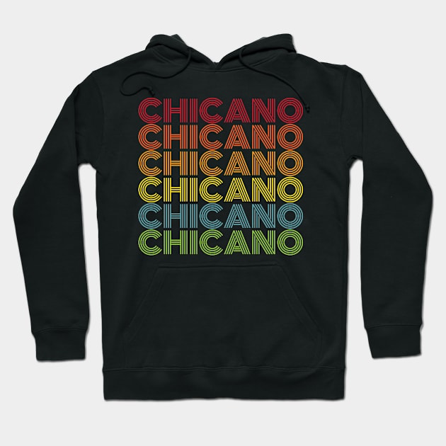 Chicano Retro Hoodie by Rayrock76